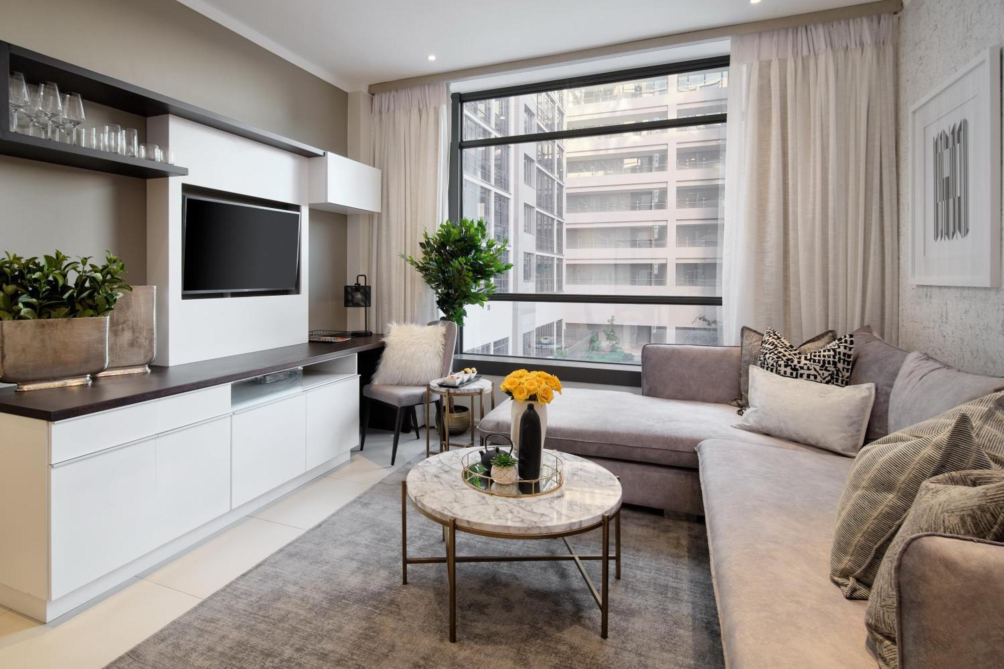 Sandton Apartment 15 West Road South ヨハネスブルグ エクステリア 写真